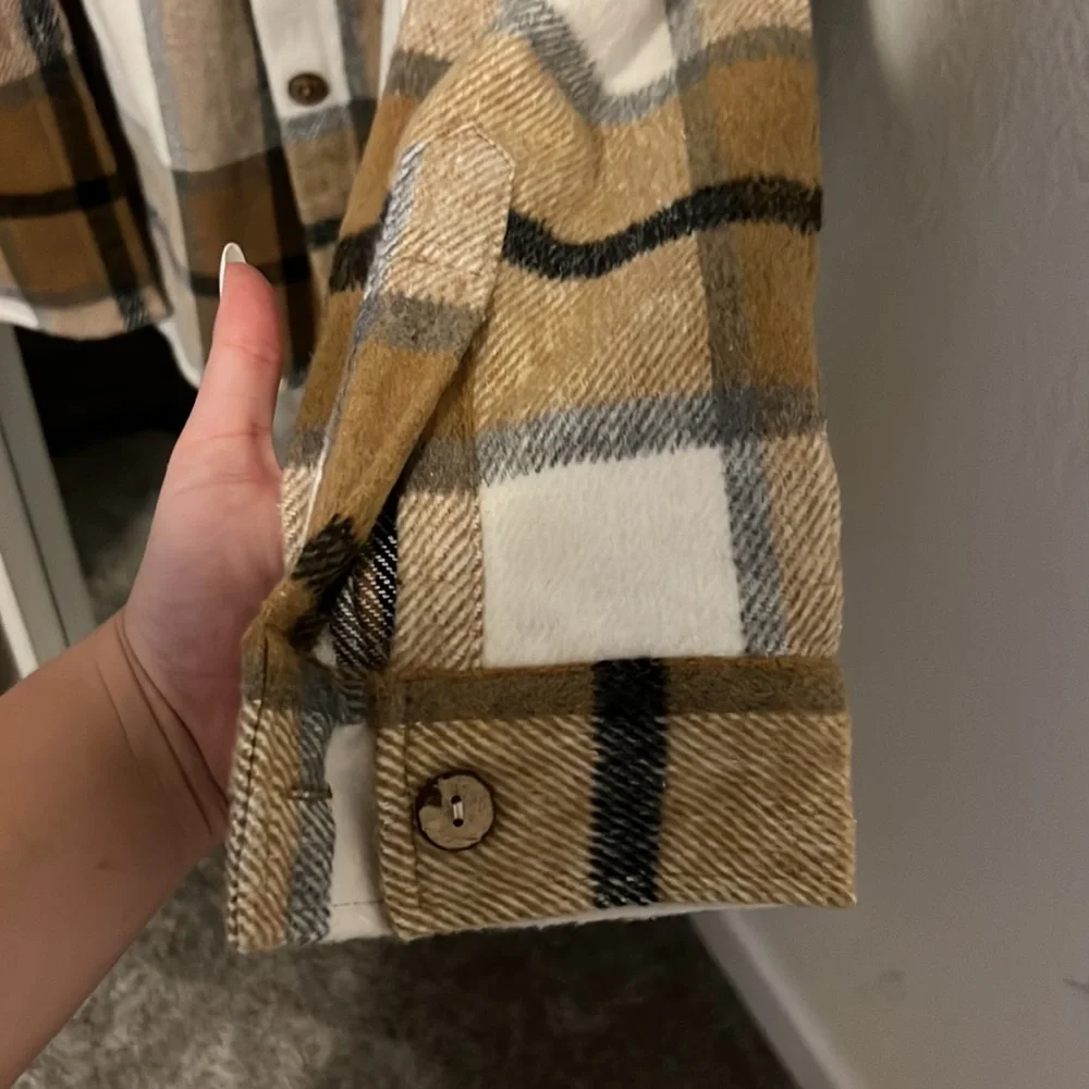 Plaid Shacket - Picture 3 of 5
